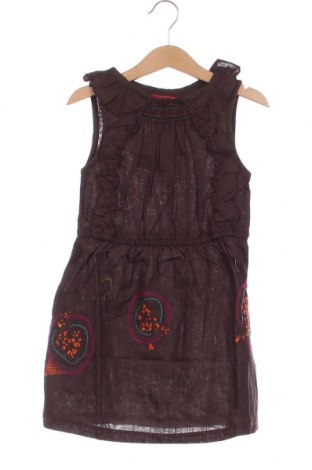 Παιδικό φόρεμα La Compagnie des Petits, Μέγεθος 6-7y/ 122-128 εκ., Χρώμα Καφέ, Τιμή 29,32 €