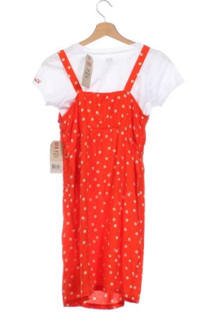 Детска рокля Levi's, Размер 11-12y/ 152-158 см, Цвят Червен, Цена 51,60 лв.
