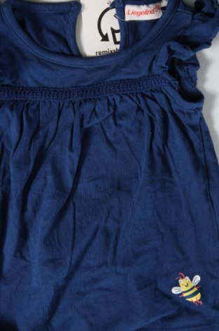 Kinderkleid Liegelind, Größe 3-6m/ 62-68 cm, Farbe Blau, Preis 14,00 €