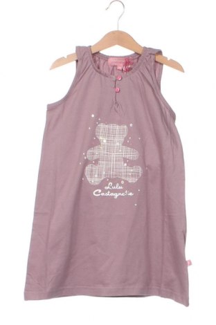 Детска рокля LuluCastagnette, Размер 4-5y/ 110-116 см, Цвят Лилав, Цена 23,70 лв.
