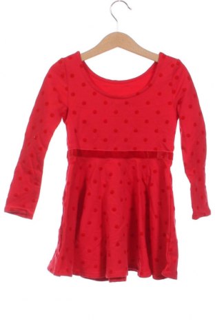 Детска рокля Okaidi, Размер 3-4y/ 104-110 см, Цвят Червен, Цена 34,16 лв.