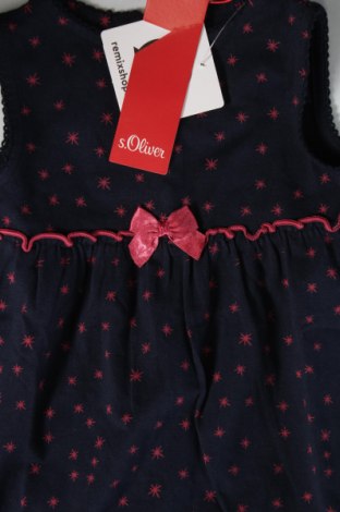 Rochie pentru copii S.Oliver, Mărime 6-9m/ 68-74 cm, Culoare Albastru, Preț 21,08 Lei