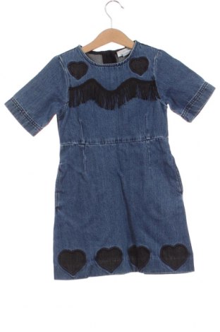 Детска рокля Stella McCartney Kids, Размер 4-5y/ 110-116 см, Цвят Син, Цена 62,00 лв.