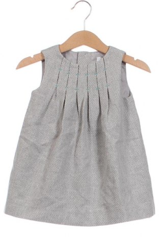 Детска рокля Zara, Размер 12-18m/ 80-86 см, Цвят Сив, Цена 13,02 лв.