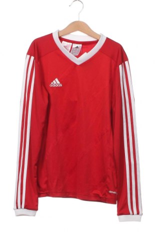Kinder Sportbluse Adidas, Größe 11-12y/ 152-158 cm, Farbe Rot, Preis € 10,64