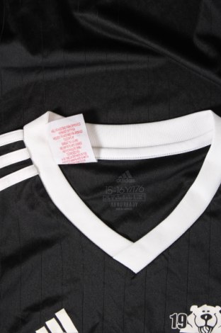 Kinder Sportbluse Adidas, Größe 15-18y/ 170-176 cm, Farbe Schwarz, Preis 18,09 €