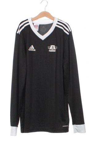 Kinder Sportbluse Adidas, Größe 15-18y/ 170-176 cm, Farbe Schwarz, Preis 18,09 €