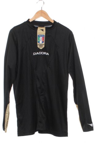 Dziecięca sportowa bluzka Diadora, Rozmiar 15-18y/ 170-176 cm, Kolor Czarny, Cena 22,84 zł