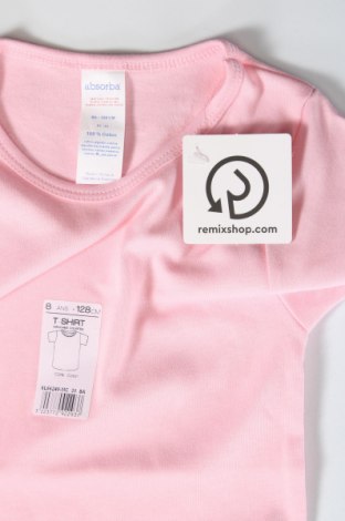 Kinder T-Shirt Absorba, Größe 7-8y/ 128-134 cm, Farbe Rosa, Preis 13,47 €