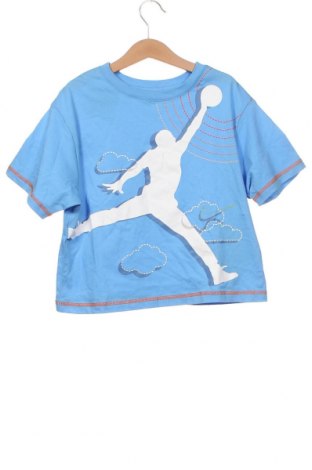 Tricou pentru copii Air Jordan Nike, Mărime 6-7y/ 122-128 cm, Culoare Albastru, Preț 90,79 Lei