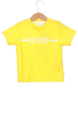 Kinder T-Shirt BOSS, Größe 12-18m/ 80-86 cm, Farbe Gelb, Preis 29,82 €