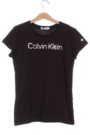 Tricou pentru copii Calvin Klein Jeans, Mărime 15-18y/ 170-176 cm, Culoare Negru, Preț 181,58 Lei