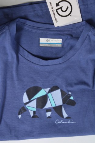 Kinder T-Shirt Columbia, Größe 7-8y/ 128-134 cm, Farbe Blau, Preis 12,47 €