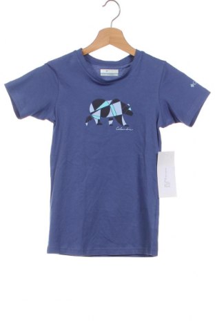 Παιδικό μπλουζάκι Columbia, Μέγεθος 7-8y/ 128-134 εκ., Χρώμα Μπλέ, Τιμή 25,24 €
