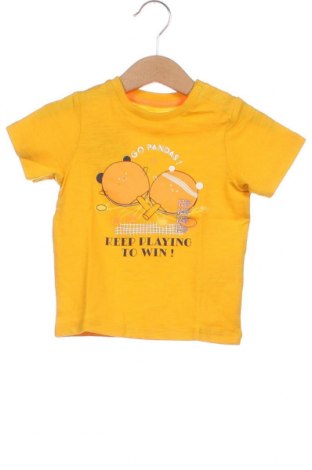 Детска тениска Grain De Ble, Размер 9-12m/ 74-80 см, Цвят Жълт, Цена 15,60 лв.