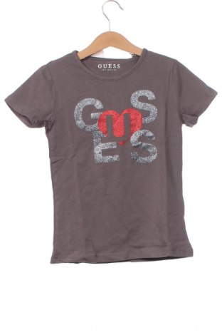 Παιδικό μπλουζάκι Guess, Μέγεθος 7-8y/ 128-134 εκ., Χρώμα Γκρί, Τιμή 18,55 €