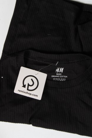 Παιδικό μπλουζάκι H&M, Μέγεθος 10-11y/ 146-152 εκ., Χρώμα Μαύρο, Τιμή 3,12 €