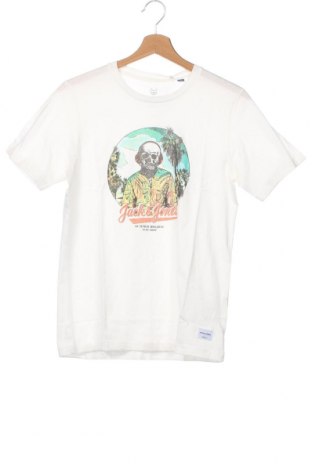 Kinder T-Shirt Jack & Jones, Größe 13-14y/ 164-168 cm, Farbe Weiß, Preis € 10,85