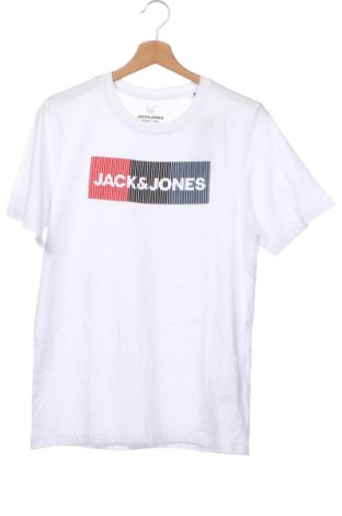 Детска тениска Jack & Jones, Размер 15-18y/ 170-176 см, Цвят Бял, Цена 39,00 лв.