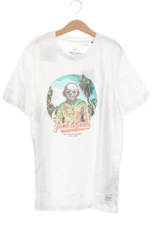 Παιδικό μπλουζάκι Jack & Jones, Μέγεθος 13-14y/ 164-168 εκ., Χρώμα Λευκό, Τιμή 13,07 €