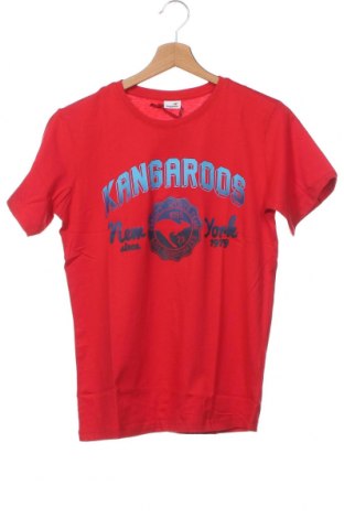 Детска тениска Kangaroos, Размер 11-12y/ 152-158 см, Цвят Червен, Цена 29,00 лв.