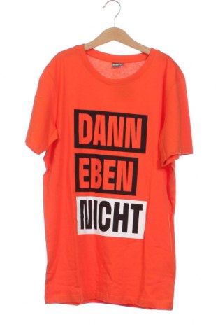 Kinder T-Shirt Kids World, Größe 14-15y/ 168-170 cm, Farbe Orange, Preis € 4,82