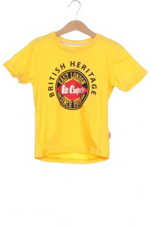 Παιδικό μπλουζάκι Lee Cooper, Μέγεθος 5-6y/ 116-122 εκ., Χρώμα Κίτρινο, Τιμή 16,49 €