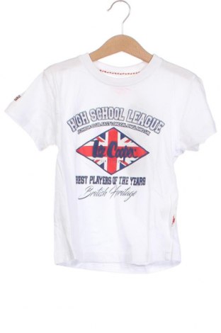Παιδικό μπλουζάκι Lee Cooper, Μέγεθος 5-6y/ 116-122 εκ., Χρώμα Λευκό, Τιμή 16,49 €