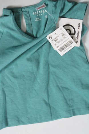 Kinder T-Shirt Lefties, Größe 6-9m/ 68-74 cm, Farbe Grün, Preis 4,49 €