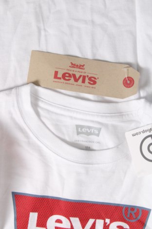 Детска тениска Levi's, Размер 10-11y/ 146-152 см, Цвят Бял, Цена 51,92 лв.