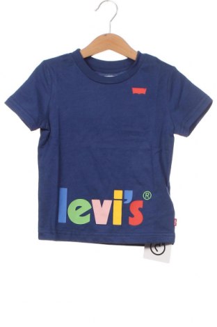 Детска тениска Levi's, Размер 18-24m/ 86-98 см, Цвят Син, Цена 41,65 лв.