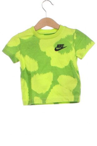 Детска тениска Nike, Размер 9-12m/ 74-80 см, Цвят Зелен, Цена 31,85 лв.