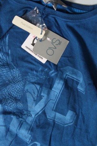 Kinder T-Shirt Oviesse, Größe 7-8y/ 128-134 cm, Farbe Blau, Preis 5,23 €