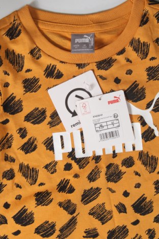 Kinder T-Shirt PUMA, Größe 2-3y/ 98-104 cm, Farbe Gelb, Preis 16,92 €