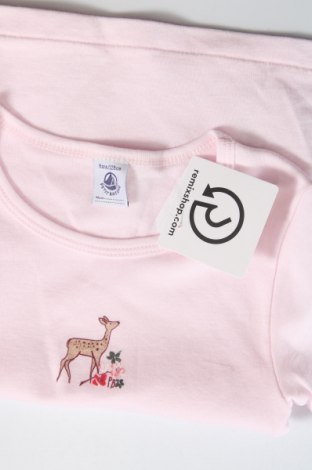 Παιδικό μπλουζάκι Petit Bateau, Μέγεθος 7-8y/ 128-134 εκ., Χρώμα Ρόζ , Τιμή 20,46 €