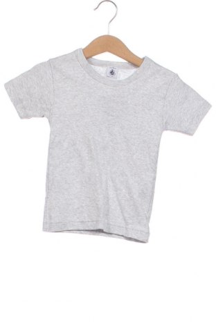 Tricou pentru copii Petit Bateau, Mărime 18-24m/ 86-98 cm, Culoare Gri, Preț 92,11 Lei