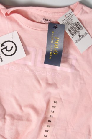 Kinder T-Shirt Polo By Ralph Lauren, Größe 6-7y/ 122-128 cm, Farbe Rosa, Preis € 40,72