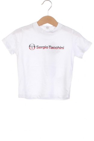 Tricou pentru copii Sergio Tacchini, Mărime 12-18m/ 80-86 cm, Culoare Alb, Preț 128,95 Lei