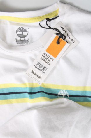 Dětské tričko  Timberland, Velikost 12-13y/ 158-164 cm, Barva Bílá, Cena  1 000,00 Kč