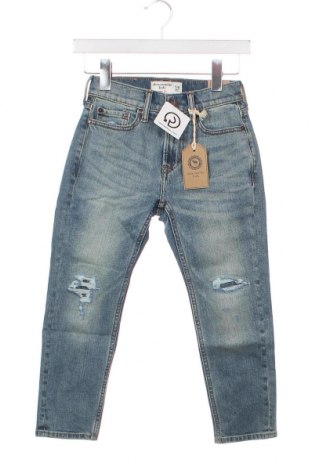 Dziecięce jeansy Abercrombie Kids, Rozmiar 7-8y/ 128-134 cm, Kolor Niebieski, Cena 89,72 zł