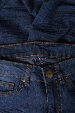 Dziecięce jeansy Y.F.K., Rozmiar 13-14y/ 164-168 cm, Kolor Niebieski, Cena 20,47 zł