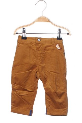 Pantaloni de catifea reiată, pentru copii Du Pareil Au Meme, Mărime 6-9m/ 68-74 cm, Culoare Maro, Preț 50,29 Lei