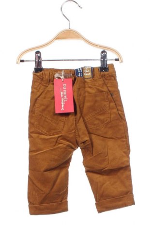 Pantaloni de catifea reiată, pentru copii Du Pareil Au Meme, Mărime 6-9m/ 68-74 cm, Culoare Maro, Preț 29,66 Lei