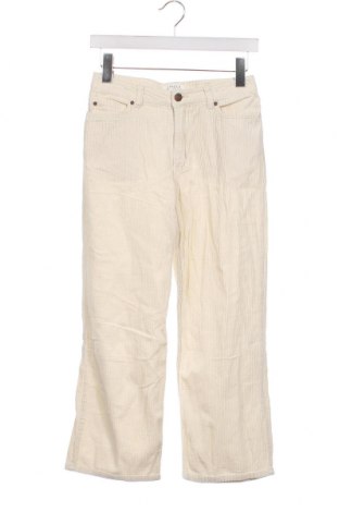 Pantaloni de catifea reiată, pentru copii Lindex, Mărime 12-13y/ 158-164 cm, Culoare Ecru, Preț 41,45 Lei