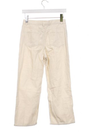 Pantaloni de catifea reiată, pentru copii Lindex, Mărime 12-13y/ 158-164 cm, Culoare Ecru, Preț 92,11 Lei