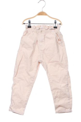 Детски джинси Zara, Размер 3-4y/ 104-110 см, Цвят Розов, Цена 23,40 лв.