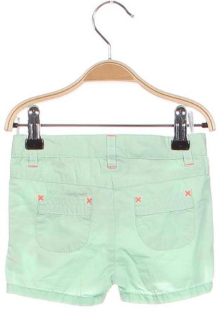 Παιδικό κοντό παντελόνι Hello Kitty, Μέγεθος 3-6m/ 62-68 εκ., Χρώμα Πράσινο, Τιμή 13,00 €