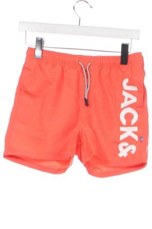 Παιδικό κοντό παντελόνι Jack & Jones, Μέγεθος 11-12y/ 152-158 εκ., Χρώμα Πορτοκαλί, Τιμή 10,10 €