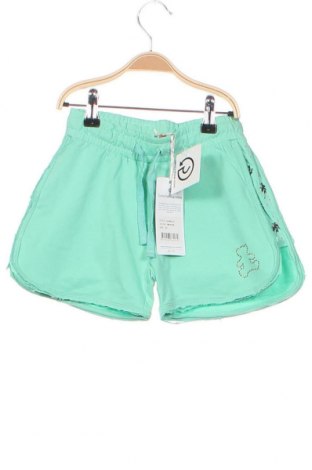 Pantaloni scurți pentru copii LuluCastagnette, Mărime 5-6y/ 116-122 cm, Culoare Verde, Preț 25,66 Lei