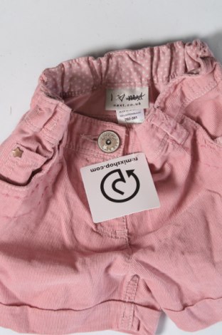 Παιδικό κοντό παντελόνι Next, Μέγεθος 2-3m/ 56-62 εκ., Χρώμα Ρόζ , Τιμή 1,73 €